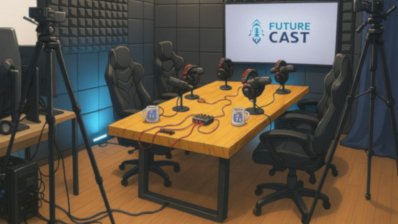 Na visão da Future Cast TV, os podcasts emergem como protagonistas da nova economia da atenção, unindo autenticidade, voz e estratégia digital.